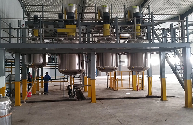 D&acirc;y chuyền sản xuất ho&agrave;n thiện sơn c&ocirc;ng nghiệp gốc nước