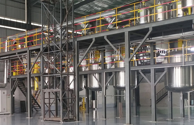 D&acirc;y chuyền sản xuất sơn kiến ​​tr&uacute;c gốc nước