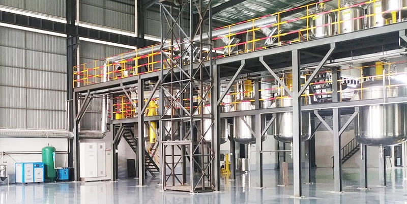 D&acirc;y chuyền sản xuất sơn kiến ​​tr&uacute;c gốc nước