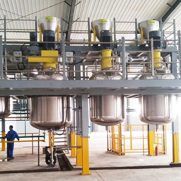 D&acirc;y chuyền sản xuất ho&agrave;n thiện sơn c&ocirc;ng nghiệp gốc nước